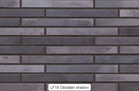 Клинкерная плитка Obsidian shadow (LF18)