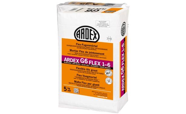 ARDEX Заполнитель для швов ARDEX G6 FLEX 1-6 бриллиантовый белый