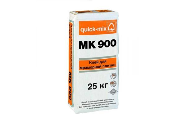 MK 900 Клей для мраморной плитки, белый (C2 TE, S1)