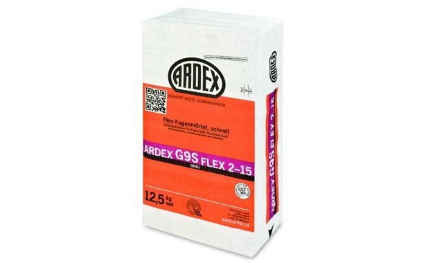 ARDEX Заполнитель для швов ARDEX G9S FLEX 2-15 серебристо-серый