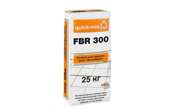 FBR 300, Затирка для широких швов "Фугенбрайт" 3-20мм., белый